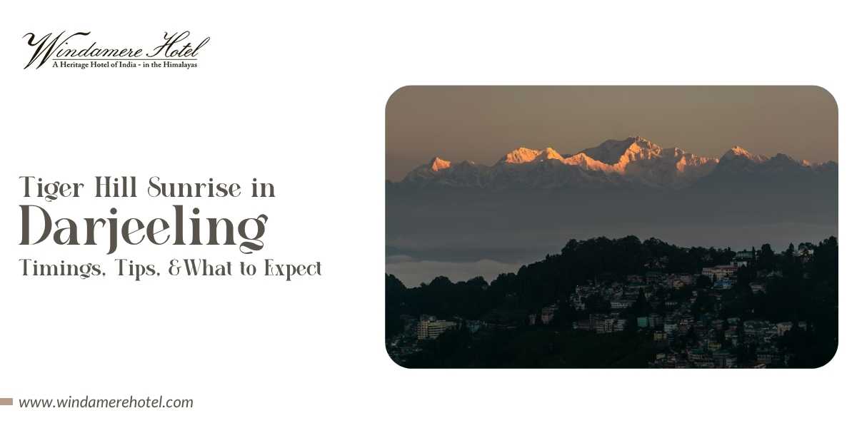 Tiger Hill Sunrise in Darjeeling: Timings, Tips, and What to Expect