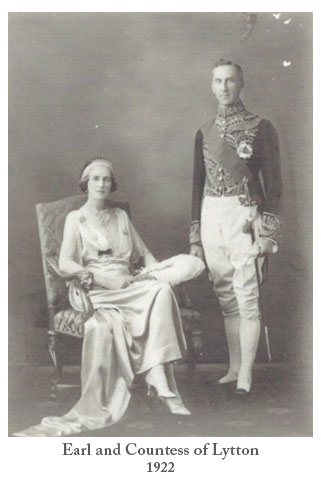 Earl and Countess of Lytton - 1922